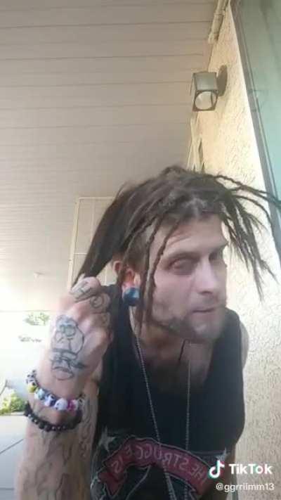 By hundreds of shops he means walking back into Fantastic Sams three times because he kept forgetting he’d already been there.