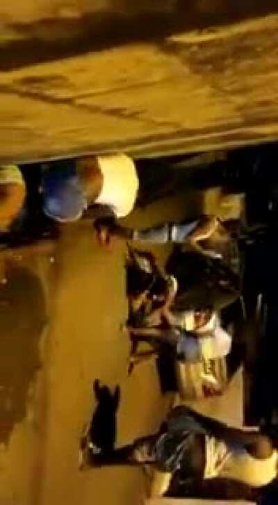 Street fight in trinidad, tittiesss included
