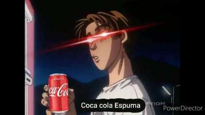 Coca cola Espuma