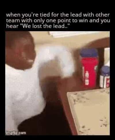 That frustrating moment