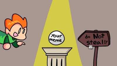 There aren't gonna be a lot of daily statues from me. I'll keep building, just not as much as I used to. Anyway, enjoy this meme I stole