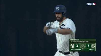 [Highlight] [Highlight] Zavala adds to the White Sox lead with yet another opposite field corn shot