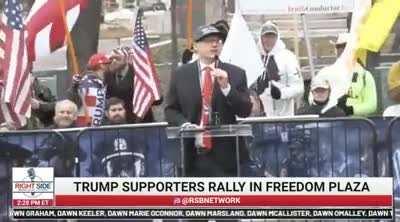 Antimask covidiot tells braindead MAGA minions to hug each other, without masks. Then he brags about causing a super spreader event.