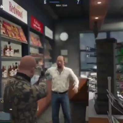 Here are my friends, the police!