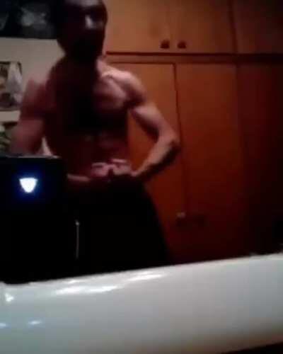 El Flipin poniendo warnings y justo le pilla la vecina