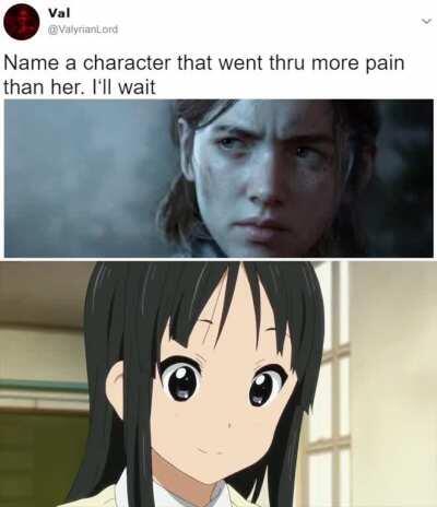 being mio is suffering