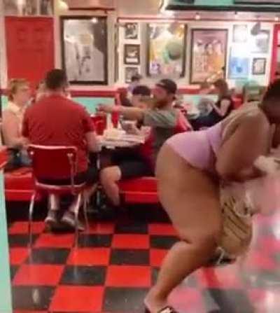 Ma’am, you’re gonna have to leave please. I have children here.