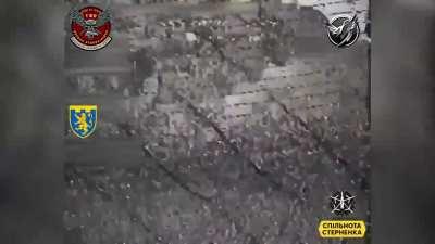 Destruction of an entire russian logistics column in the Kursk region