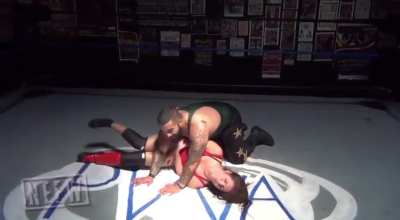 One of the best wins in mixed wrestling history