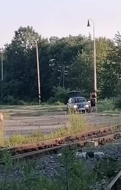 Train 🚆 station 🚉 bitch 😂🍆💦 Full video today on my Onlyfans