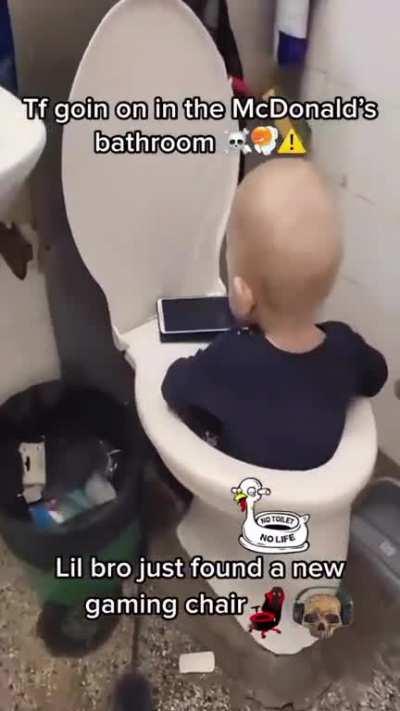 Kids wilding ain't they