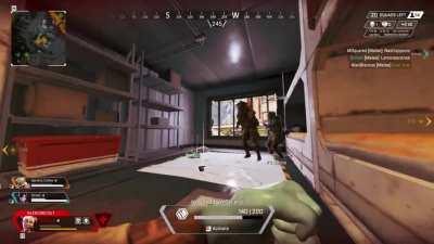 This is what a melee fight looks like