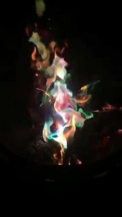 What we call “Angels Fire”. We do this every year camping in Colorado.