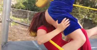 Stinkface In A Blue Dress