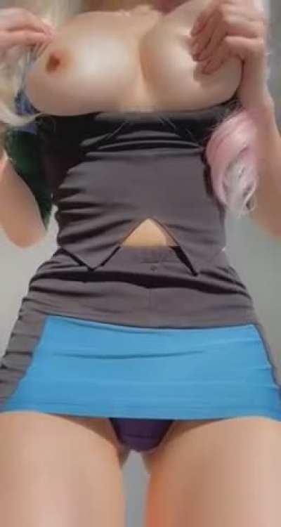 So big and perky, i could tittyfuck u hands free🥹💗