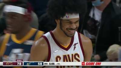 [Highlight] Jarrett Allen says NO with the powerful block!