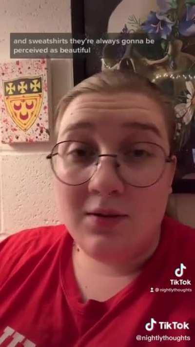 You’re a college kid in sweatpants 🙄 nobody give AF