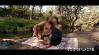 We went for a picnic, and she wanted some dessert... [gif]