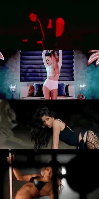 Becky G, Ariana Grande, Camila Cabello, Shakira. Who would you rather give you a lap dance.