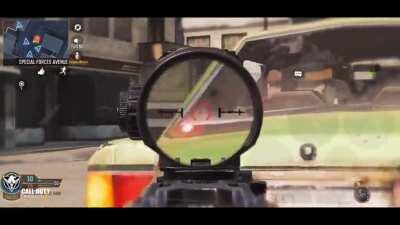 Tactical AR scope with actual Zoom-in from mw