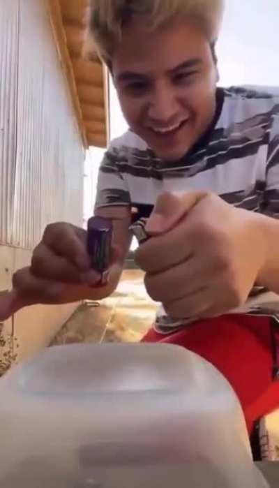 It's all fun and games until. . .