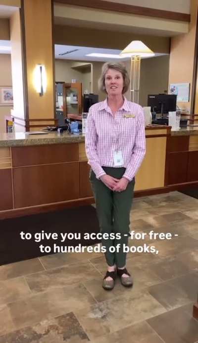 Trust fall with your local library