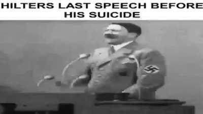 Adolf's final words