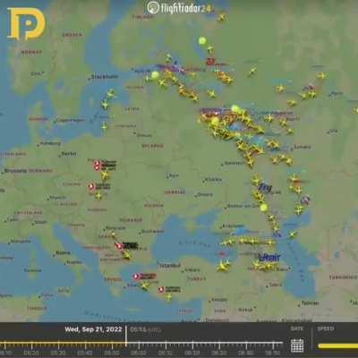 Right after Putin announces partial military mobilization in Russia