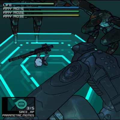 MGS2 Raiden breakdancing
