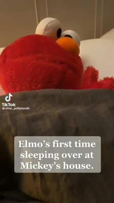 Elmo has issues now.