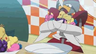 This is the best bisharp moment in the anime. Hands down