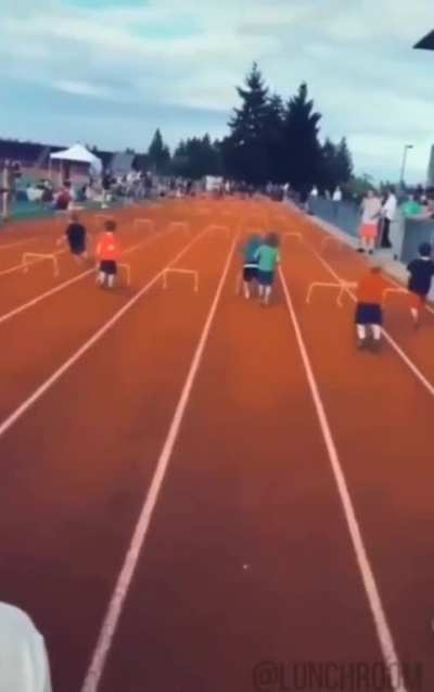 Focus on a different kid each time you watch.