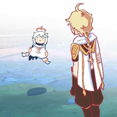 Paimon in every single story quest: