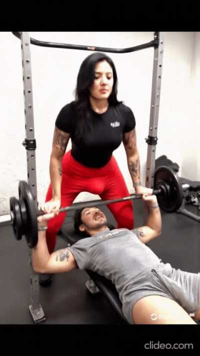 Would you let her spot you?