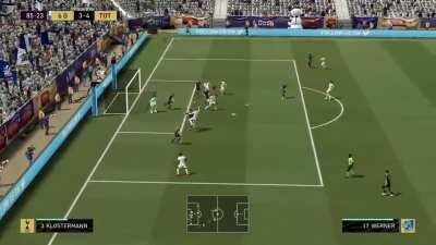 Always special playing against totw Pope...