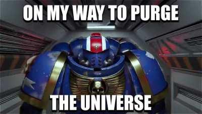 Average day for a space marine.