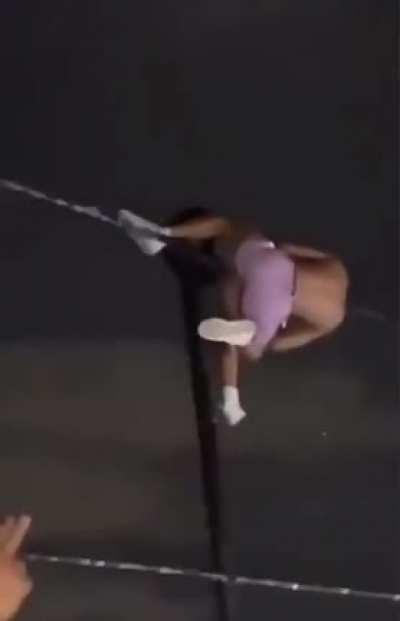 They don't look homeless or anything. They look like they could find a private place to do it