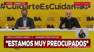 Larreta va a mandar a 5000 &ntilde;oquis a controlar edificio por edificio y adem&aacute;s te invita a denunciar el t&eacute; de tu vecina con las amigas. Nunca mejor aplicada la expresi&oacute;n de pelado bot&oacute;n.