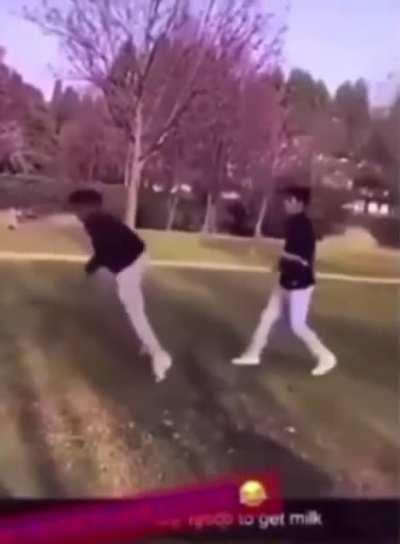 Mans was seeing ghosts for a few seconds