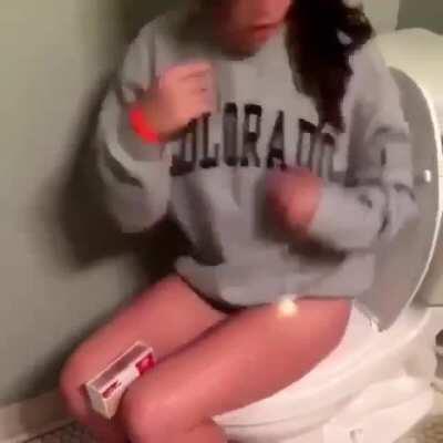 HMC while I flick a match while on the toilet