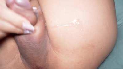 thai ladyboy has a huge load