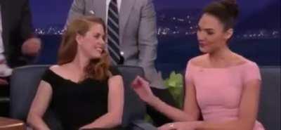 Amy Adams and Gal Gadot