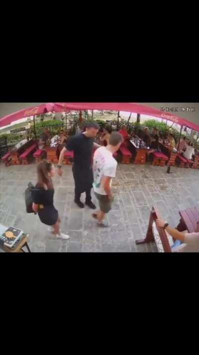 Shitty day in the city center