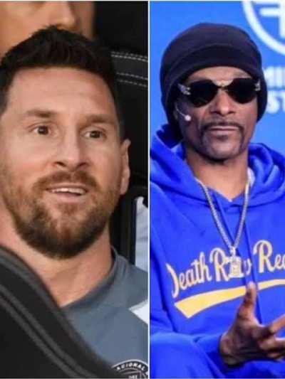 Lionel Messi and Snoop Dogg  discussing Virat Kohli and RCB. 
