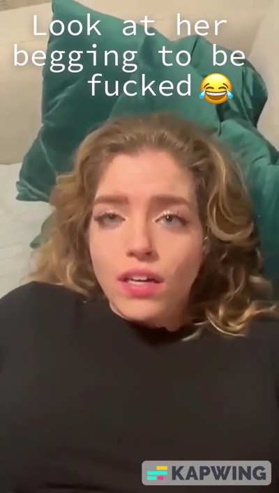 Your sister is really desperate for me 