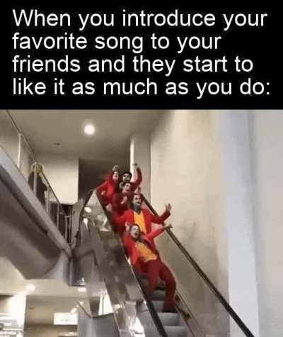 Eventually they all know the lyrics too