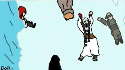 Orsted vibing to the OST after using 1% of his power