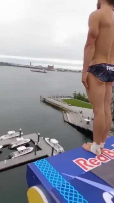 HMRB while I dive together with the camera pole