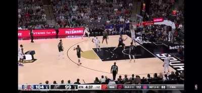 [Highlight] John wall with the No Look Alley Oop to Zubac