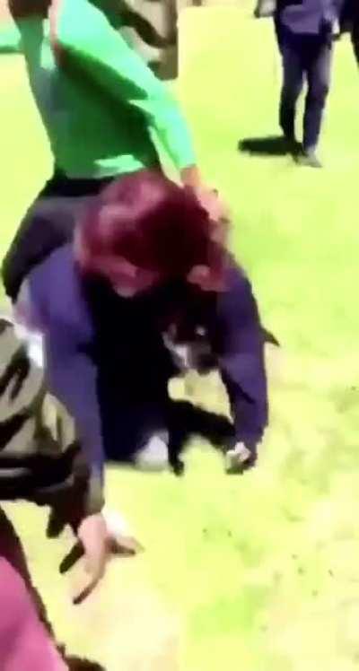 She thought she could just walk off